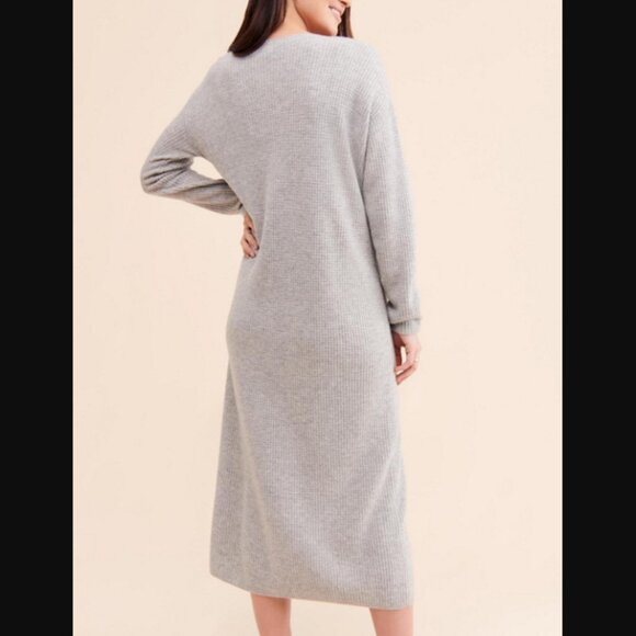 Hatch Waffle Dress in Light Grey Size XS - Picture 2 of 5